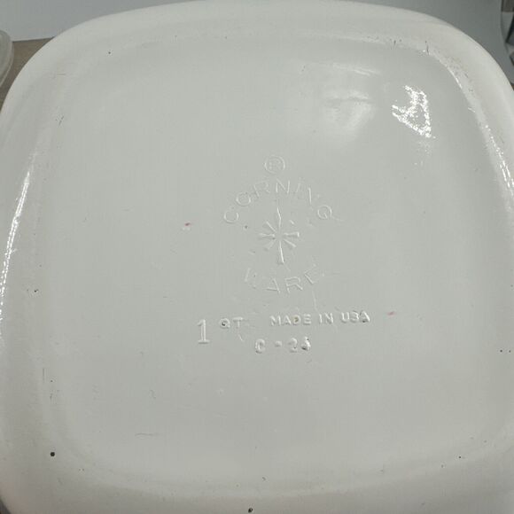 Corning Ware Blue Cornflower C-15 & C-24 Casserole Dishes 1 Quart 1959 RARE VTG - Picture 11 of 16